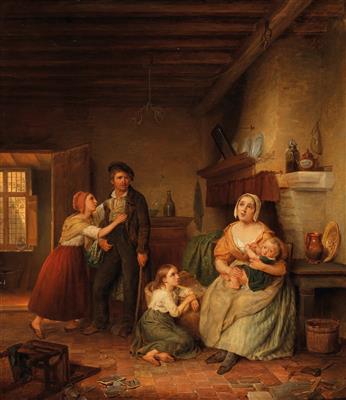 Frans Joseph Luckx - 19th Century Paintings
