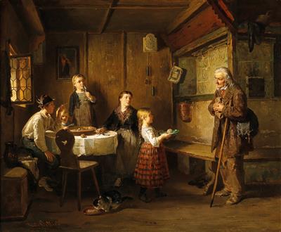 Friedrich Ortlieb - 19th Century Paintings