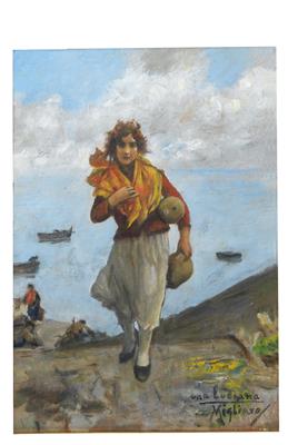 Vincenzo Migliaro - Ölgemälde und Aquarelle des 19. Jahrhunderts