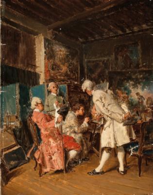 Attributed to Jean Louis Ernest Meissonier - Obrazy 19. století