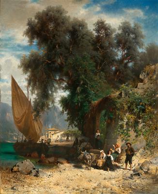 Johann Friedrich Hennings - Gemälde des 19. Jahrhunderts