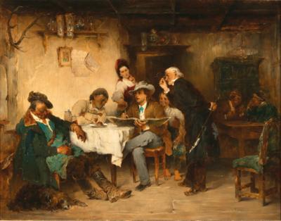 Friedrich von Keller - Dipinti ad olio e acquerelli del 19° secolo