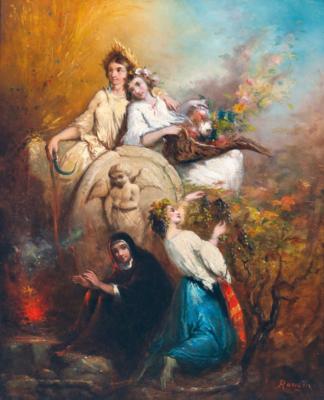 Jules Ronsin - Obrazy 19. století