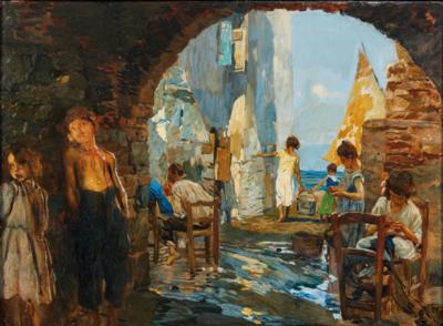 Ettore Tito - Gemälde des 19. Jahrhunderts