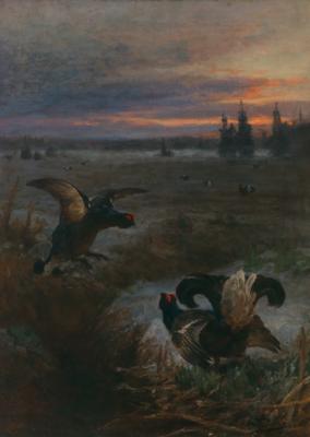 Anton Weinberger - Dipinti a olio e acquarelli del XIX secolo
