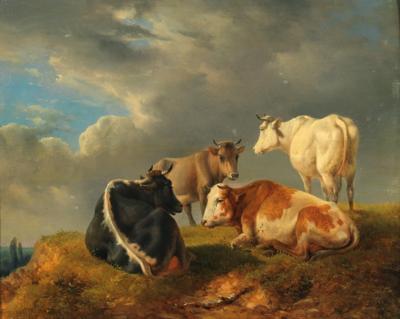 Alexander Johann Dallinger von Dalling - 19th Century Paintings