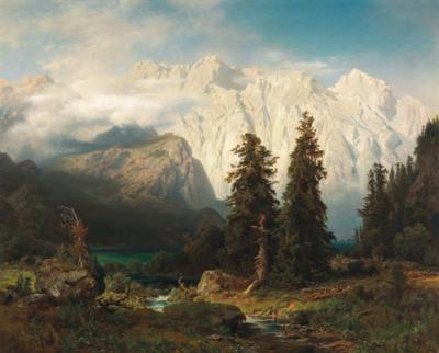 August Wilhelm Leu - Gemälde des 19. Jahrhunderts