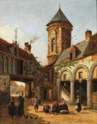 Emile Pierre Joseph de Cauwer - Gemälde des 19. Jahrhunderts