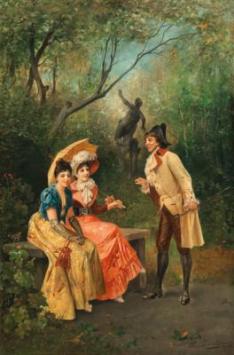 Franz von Persoglia - Ölgemälde und Aquarelle des 19. Jahrhunderts