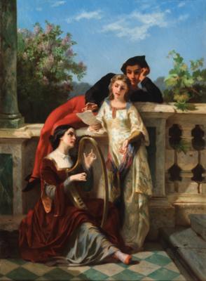 Joseph Caraud - 19th Century Paintings