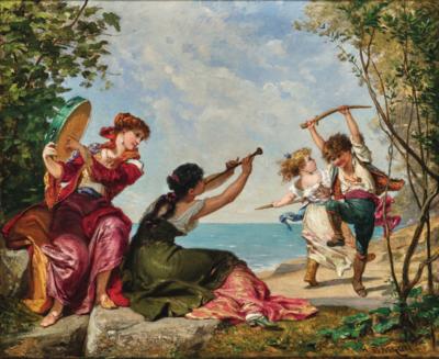 Henri Charles Antoine Baron - 19th Century Paintings