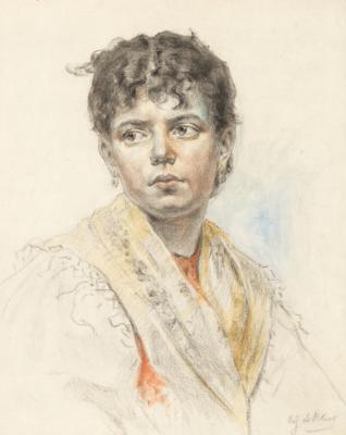 Eugen von Blaas - Aquarelle