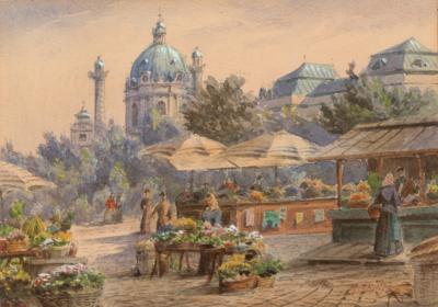 Karl Wenzel Zajicek - Akvarely