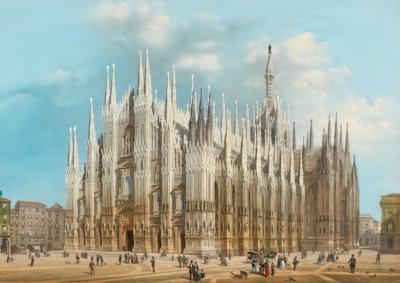 Italien, Mailand, um 1840 - Aquarelle und Miniaturen