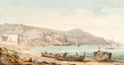 Frankreich um 1830 - Aquarelle