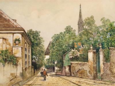 Heinrich Josef Wertheim - Akvarely