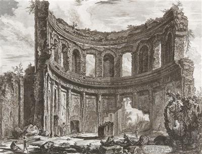 Giovanni Battista Piranesi - Disegni e stampe fino al 1900, acquarelli e miniature