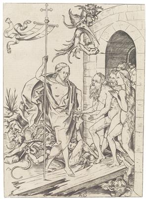 Master A. G., Germany c. 1500 - Master Drawings, Prints before 1900, Watercolours, Miniatures