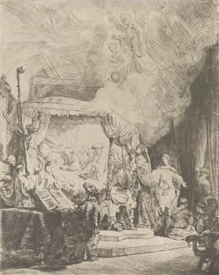 Rembrandt Harmensz van Rijn - Meisterzeichnungen und Druckgraphik bis 1900, Aquarelle, Miniaturen