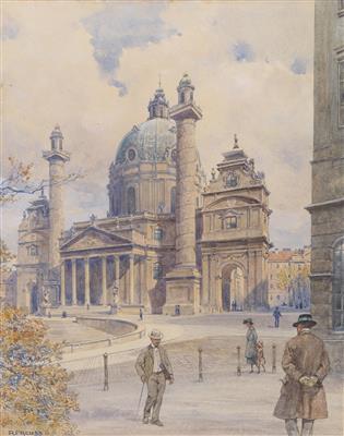 Rudolf Preuss * - Mistrovské kresby, Tisky do roku 1900, Akvarely a miniatury
