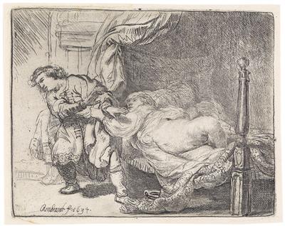 Rembrandt Harmensz van Rijn - Master Drawings, Prints before 1900, Watercolours, Miniatures