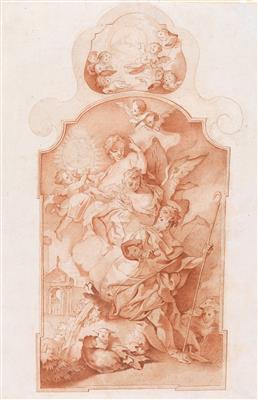 Austrian school, 18th century - Disegni e stampe fino al 1900, acquarelli e miniature