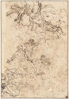 Salvator Rosa - Disegni e stampe fino al 1900, acquarelli e miniature