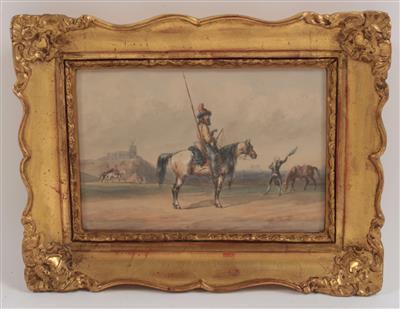 Auguste Sebastien Bernard - Meisterzeichnungen und Druckgraphik bis 1900, Aquarelle, Miniaturen