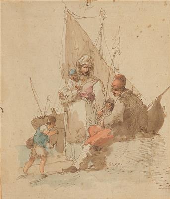 Giuseppe Bernadino Bison - Mistrovské kresby, Tisky do roku 1900, Akvarely a miniatury