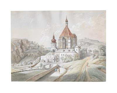 Künstler, um 1770 - Meisterzeichnungen und Druckgraphik bis 1900, Aquarelle u. Miniaturen