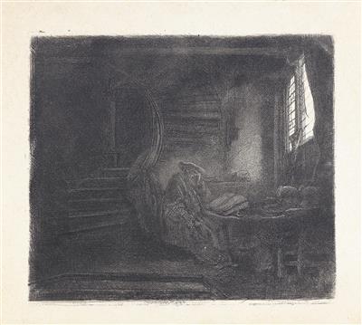 Rembrandt Harmensz van Rijn - Master Drawings, Prints before 1900, Watercolours, Miniatures