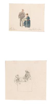 Rudolf von Alt - Meisterzeichnungen und Druckgraphik bis 1900, Aquarelle u. Miniaturen