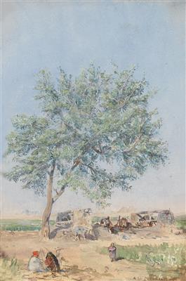 Alphons Leopold Mielich - Mistrovské kresby, Tisky do roku 1900, Akvarely a miniatury