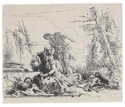 Giovanni Battista Tiepolo - Master Drawings, Prints before 1900, Watercolours, Miniatures