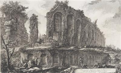 Giovanni Battista Piranesi - Meisterzeichnungen und Druckgraphik bis 1900, Aquarelle, Miniaturen