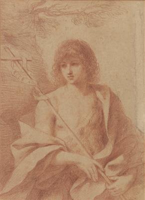 Giovanni Francesco Barbieri gen. il Guercino attributed - Mistrovské kresby, Tisky do roku 1900, Akvarely a miniatury