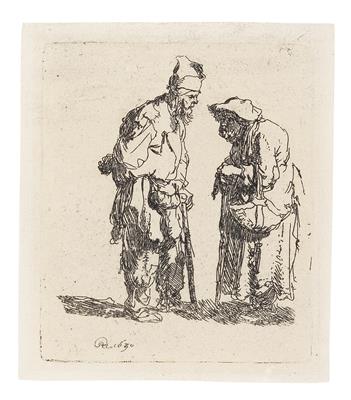 Rembrandt Harmensz van Rijn - Meisterzeichnungen und Druckgraphik bis 1900, Aquarelle, Miniaturen