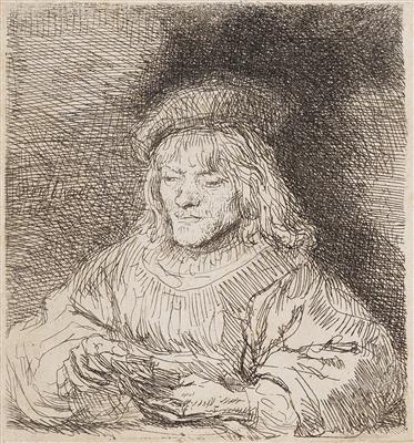 Rembrandt Harmensz van Rijn - Meisterzeichnungen und Druckgraphik bis 1900, Aquarelle, Miniaturen