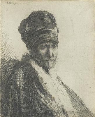 Rembrandt Harmensz van Rijn - Meisterzeichnungen und Druckgraphik bis 1900, Aquarelle, Miniaturen