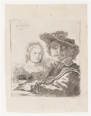 Rembrandt Harmensz van Rijn - Meisterzeichnungen und Druckgraphik bis 1900, Aquarelle, Miniaturen