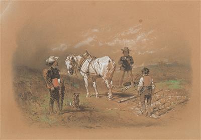 Josef Anton Strassgschwandtner - Meisterzeichnungen und Druckgraphik bis 1900, Aquarelle, Miniaturen