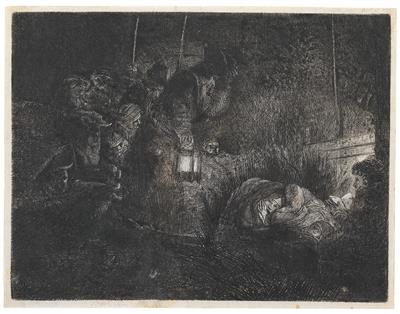 Rembrandt Harmensz van Rijn - Mistrovské kresby, Tisky do roku 1900, Akvarely a miniatury