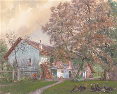 Carl Pippich - Mistrovské kresby, Tisky do roku 1900, Akvarely a miniatury