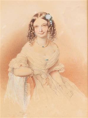 Josef Kriehuber - Meisterzeichnungen und Druckgraphik bis 1900, Aquarelle, Miniaturen