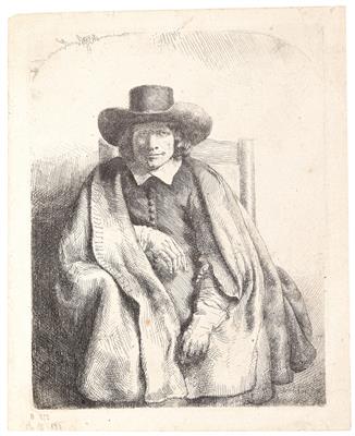 Rembrandt Harmensz van Rijn - Mistrovské kresby, Tisky do roku 1900, Akvarely a miniatury