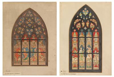 Rudolf Geyling - Mistrovské kresby, Tisky do roku 1900, Akvarely a miniatury