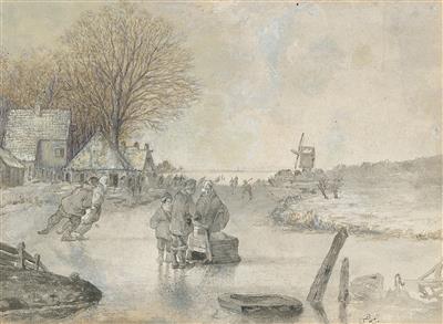 Charles Leickert - Disegni e stampe fino al 1900, acquarelli e miniature