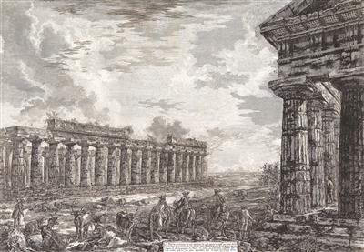 Giovanni Battista Piranesi - Disegni e stampe fino al 1900, acquarelli e miniature