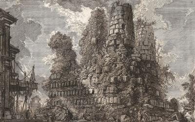 Giovanni Battista Piranesi - Disegni e stampe fino al 1900, acquarelli e miniature