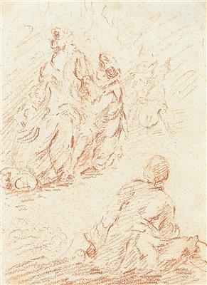 Jean-Baptiste Pater, Circle of - Disegni e stampe fino al 1900, acquarelli e miniature